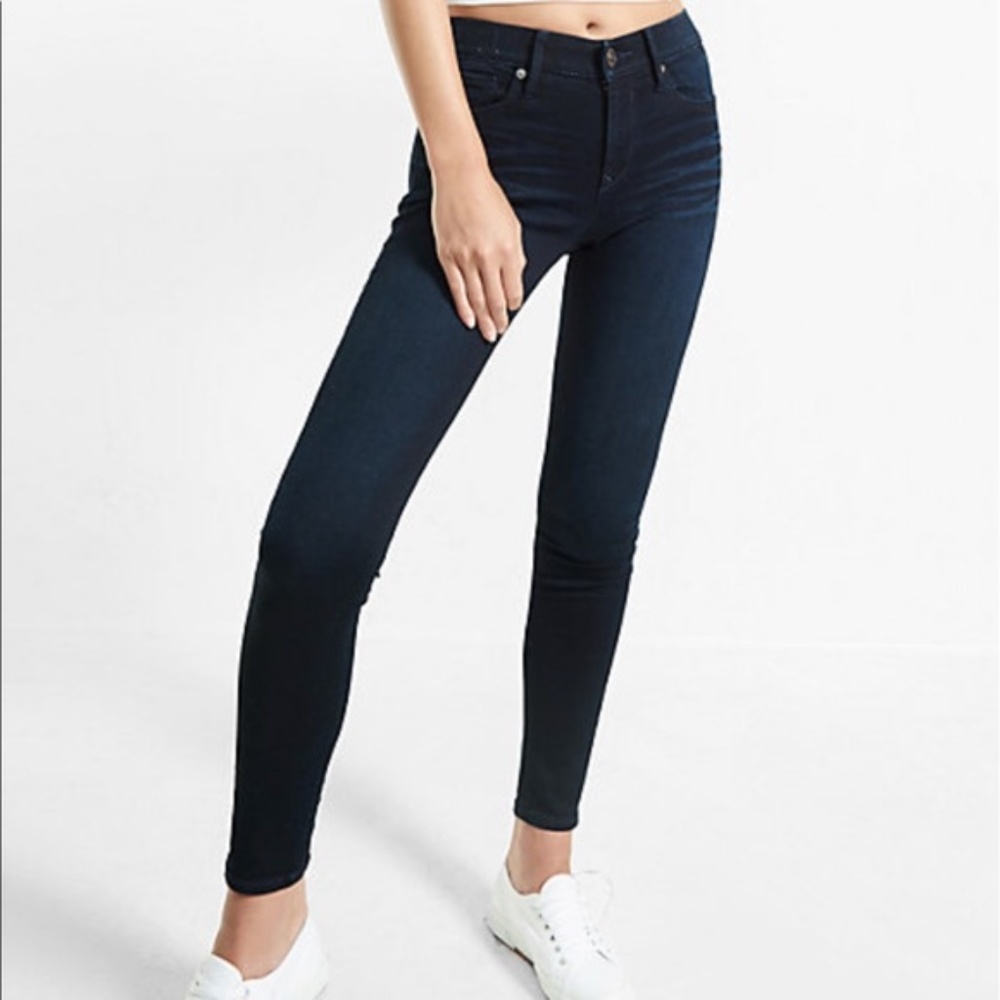 BOGO! Express Mid Rise Supersoft Jean Legging